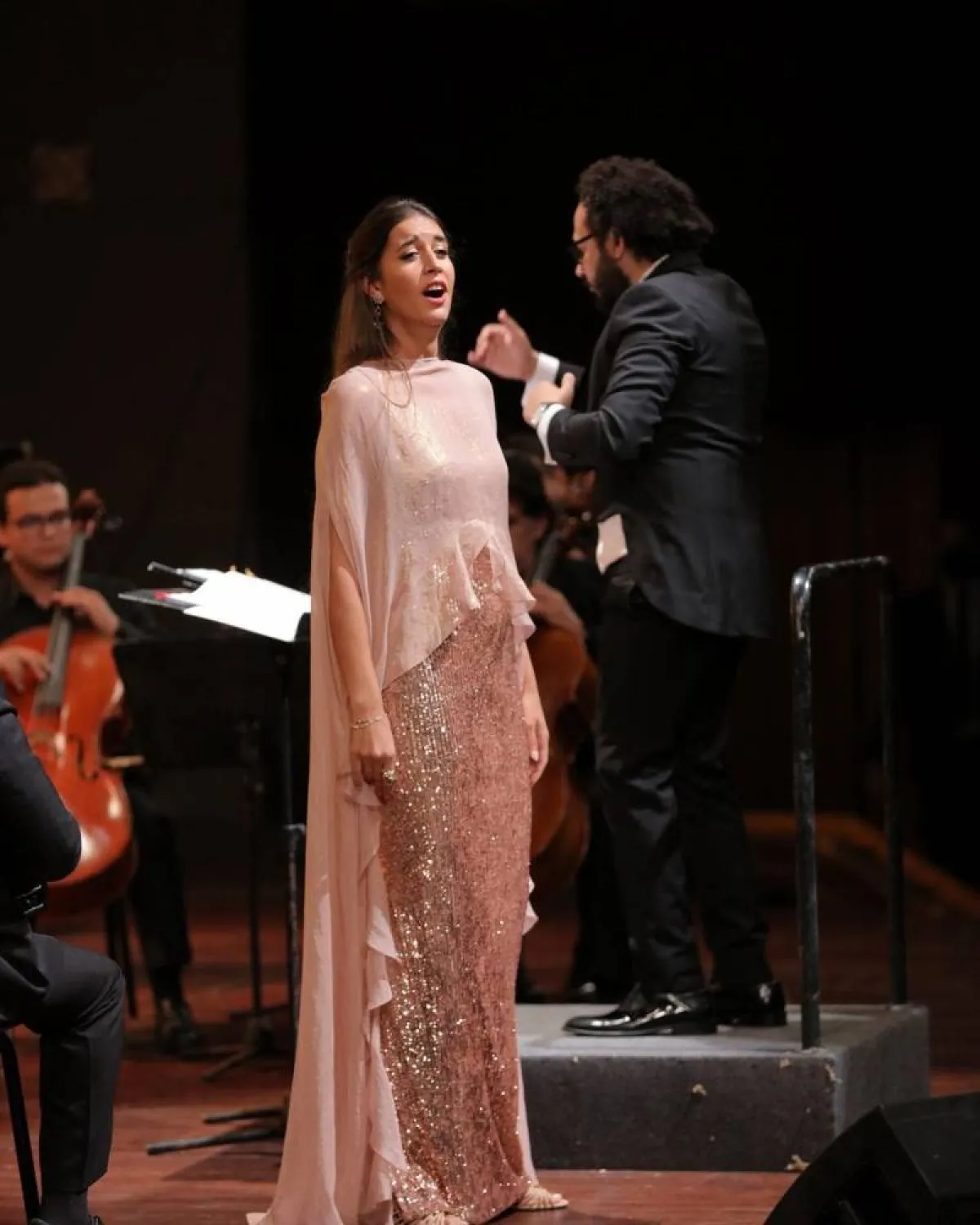 الميتزوسوبرانو المصرية العالمية فرح الديباني