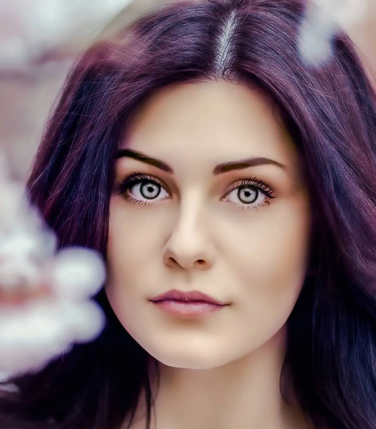 صورة لفتاة جميلة