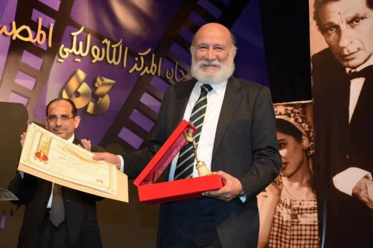 أحمد خليل - الصورة من حساب المركز الكاثوليكي للسينما على الفيس بوك