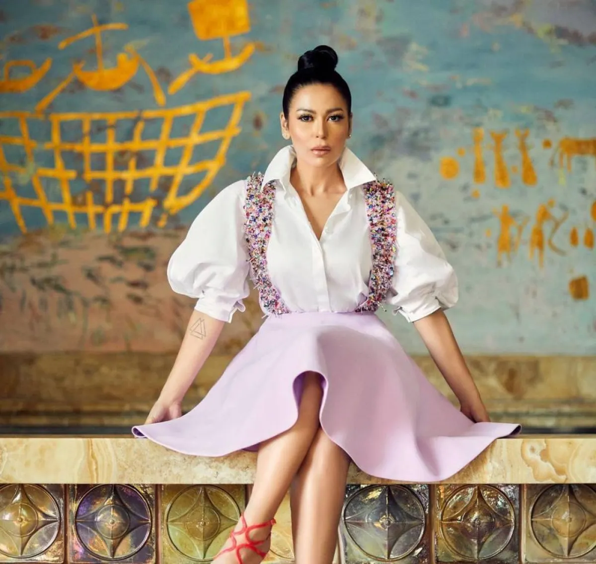 لقاء الخميسي - الصورة من حسابها على انستغرام