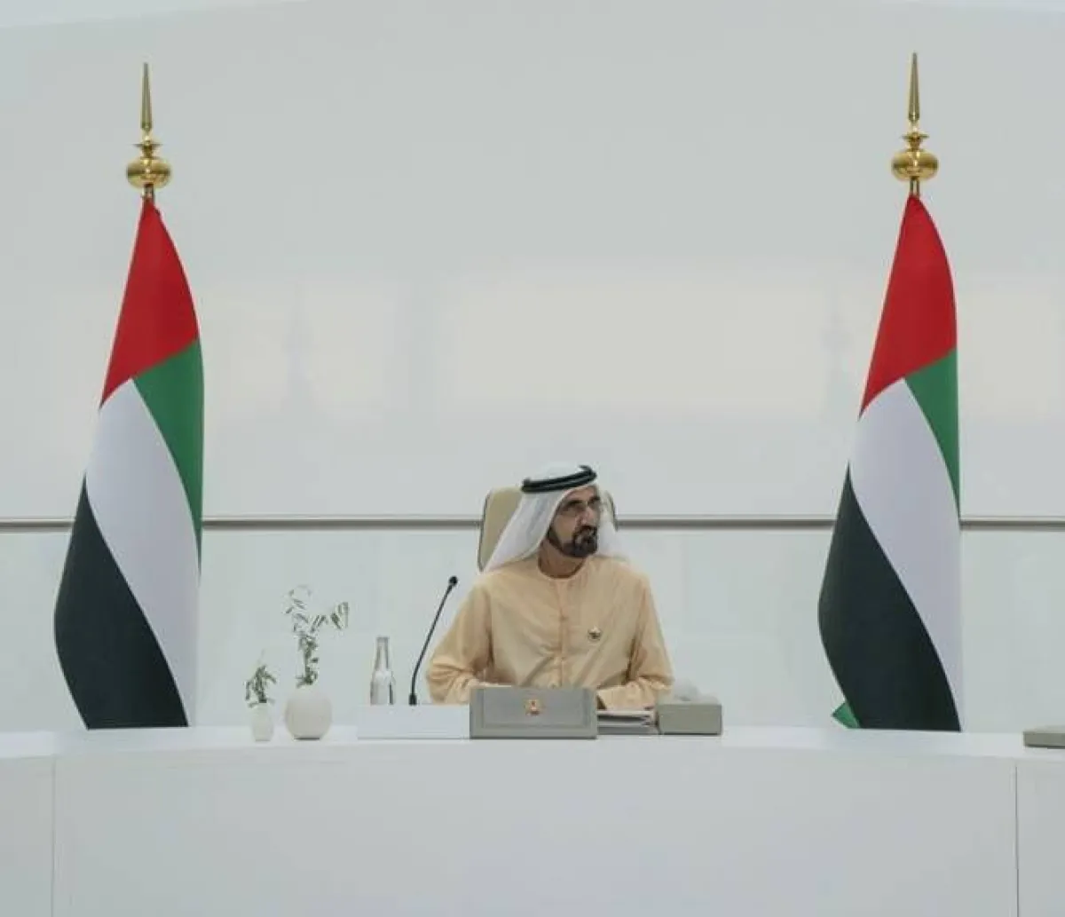 الشيخ محمد بن راشد آل مكتوم. الصورة من حساب HH Sheikh Mohammed على تويتر