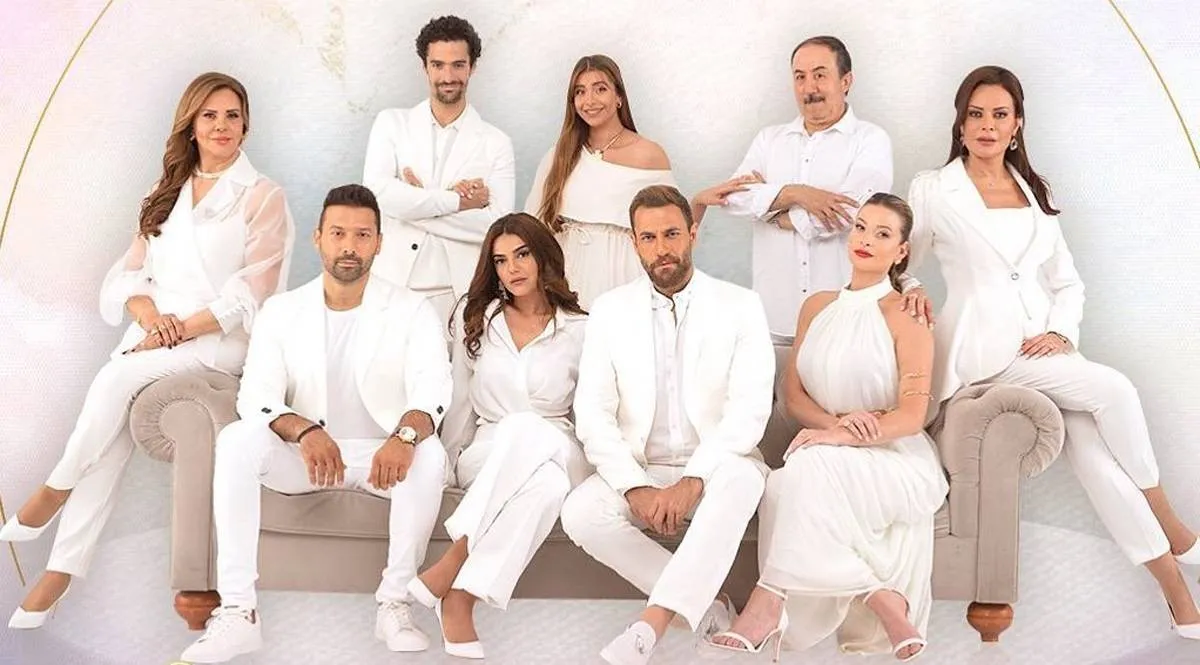 أبطال مسلسل "ع الحلوة والمرة "- الصورة من حساب نيقولا معوض على انستغرام