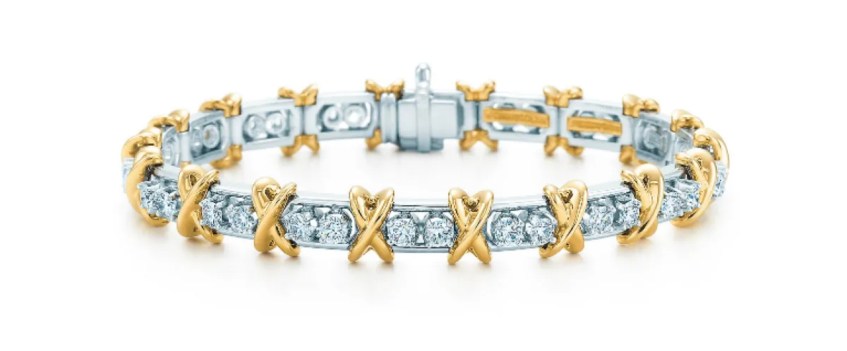 إسوارة 36 Stone Bracelet من مجموعة Tiffany & Co. Schlumberger