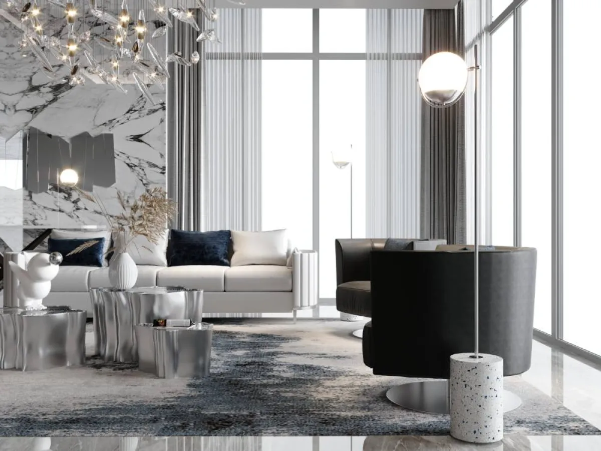 لمسات عصريّة من الفضّة في ديكورات 2022