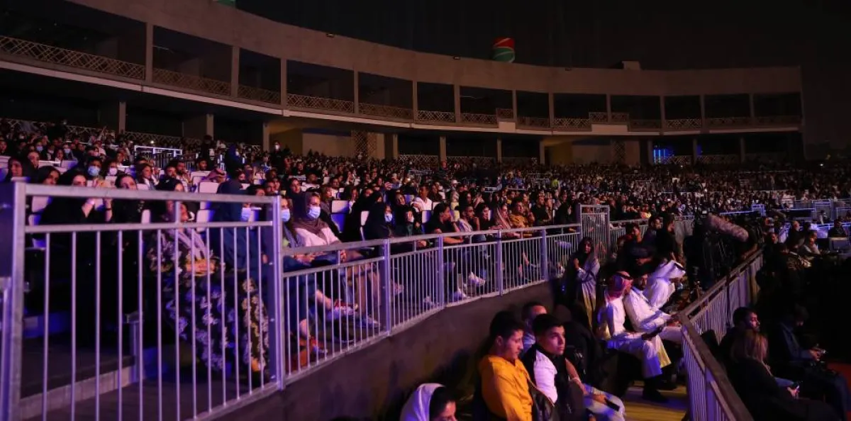 جمهور الرياض الكثيف - تصوير صالح الغنام