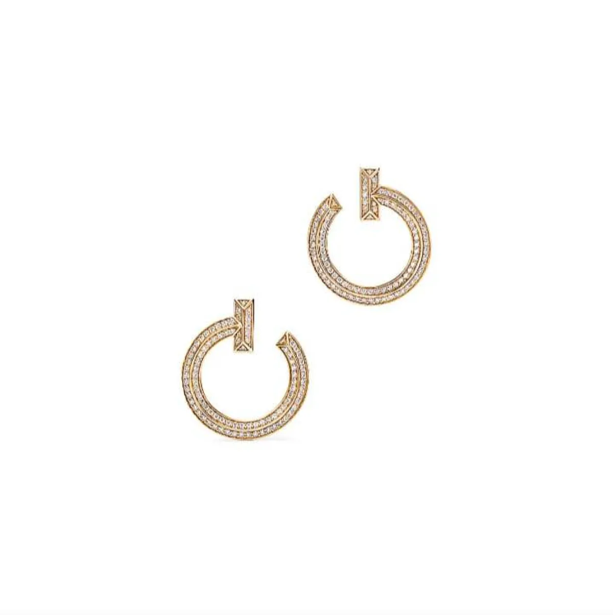 أقراط T1 Open من تيفاني أند كو Tiffany&Co  