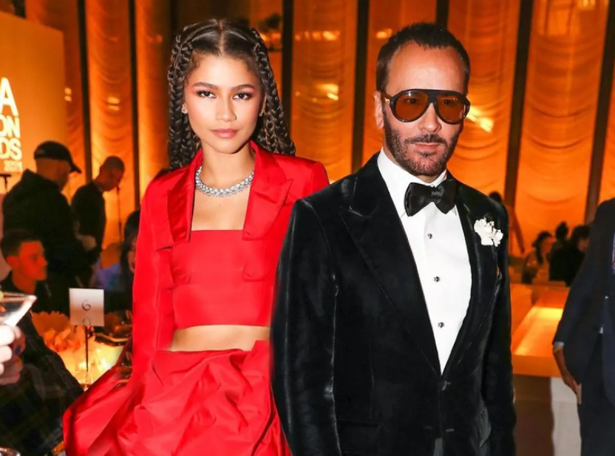 زندايا والمصمم طوم فورد