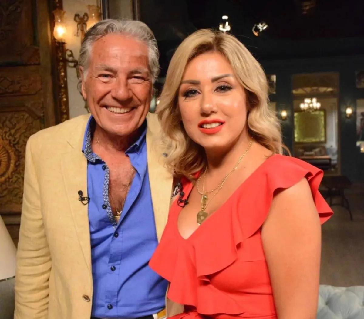 فاتن موسى وطليقها مصطفى فهمي - الصورة من حسابها على انستغرام