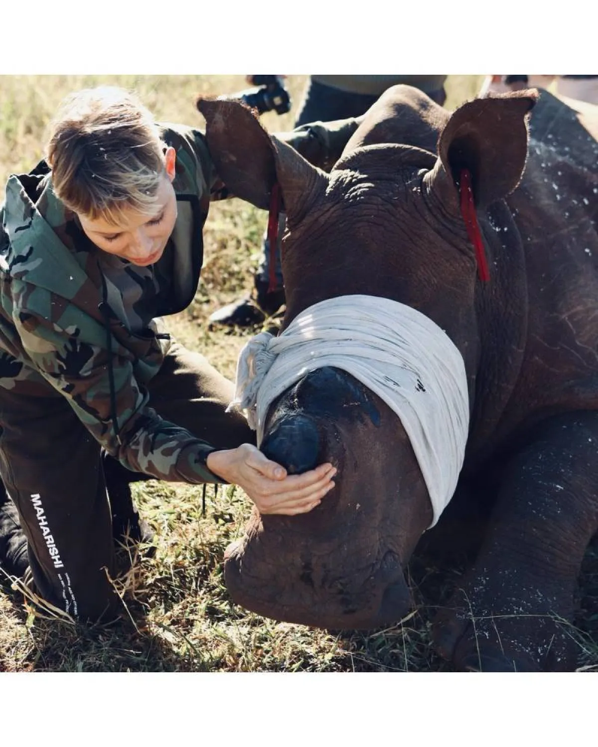 عمل الأميرة شارلين في جنوب إفريقيا- الصورة من حسابها على إنستغرام