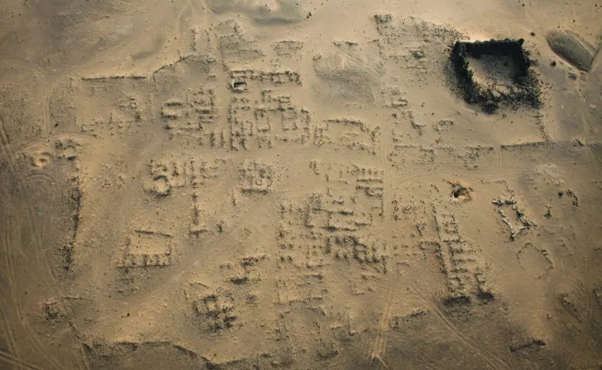 الصورة لسلسلة توثيق ماتبقى من آثار مدينة الجحفة. الصورة من إنستغرام عبدالعزيز الدخيل