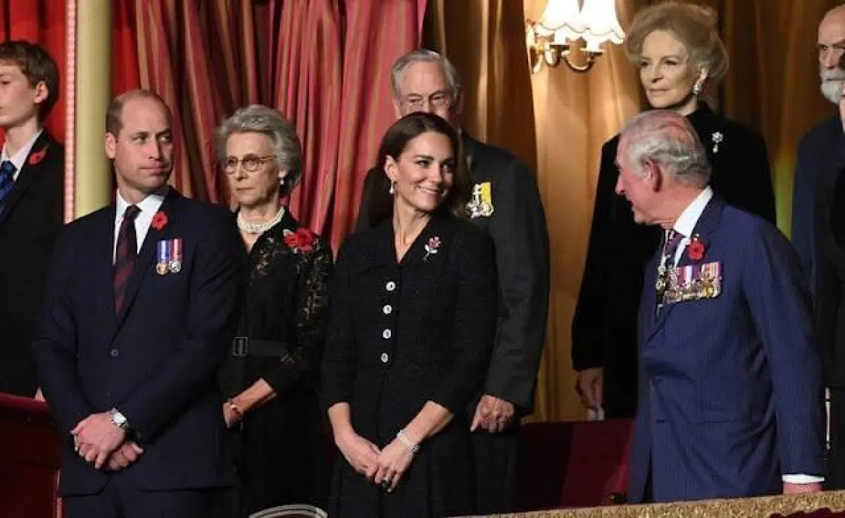 العائلة المالكة البريطانية في يوم الذكرى- الصورة من موقع New my Royals