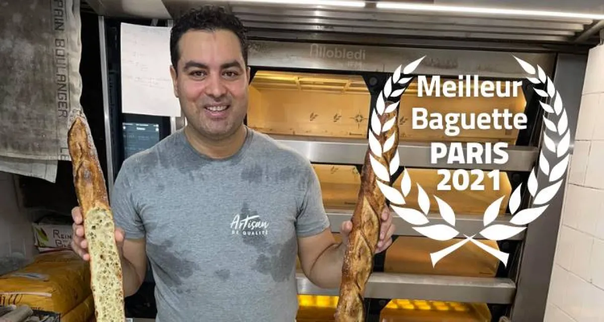 مكرم  ماسكا بالباغات في مخبزته  بباريس   