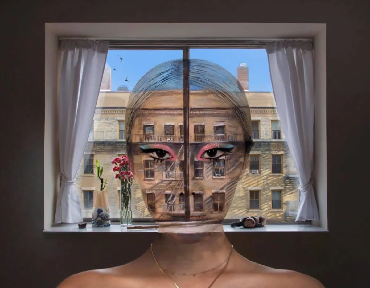 نافذة  بالإيهام البصري