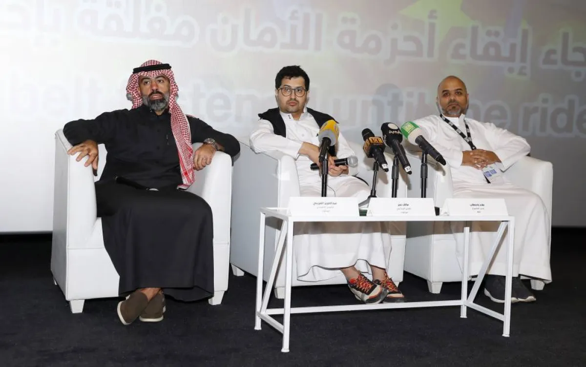 علاء باحطبة ومالك نجر وعبدالعزيز المزيني