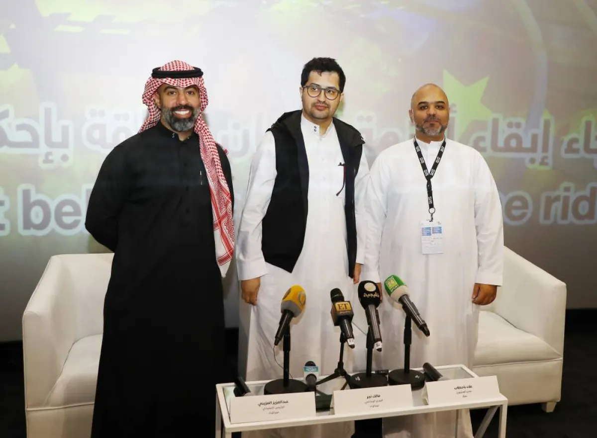 علاء باحطبة ومالك نجر وعبدالعزيز المزيني