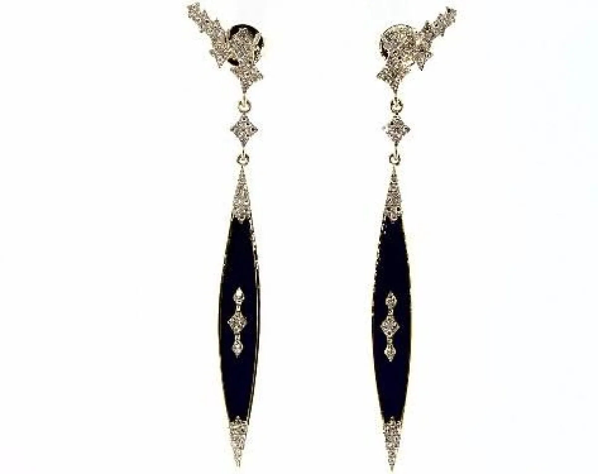 أقراط آرت ديكو من James Allen