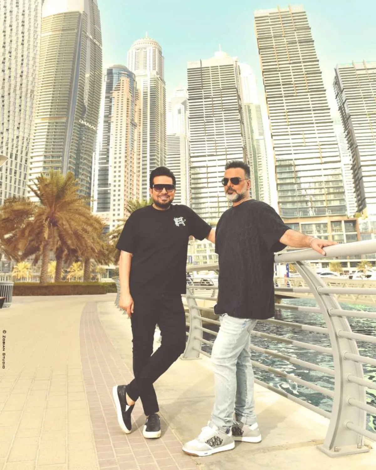 علي صابر وحاتم  العراقي- تصوير ذبيان سعد