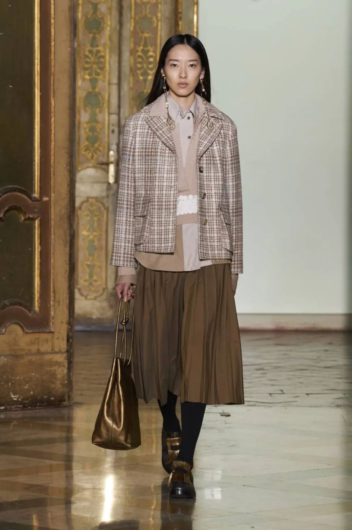 تنسيق البليزر الكاروهات