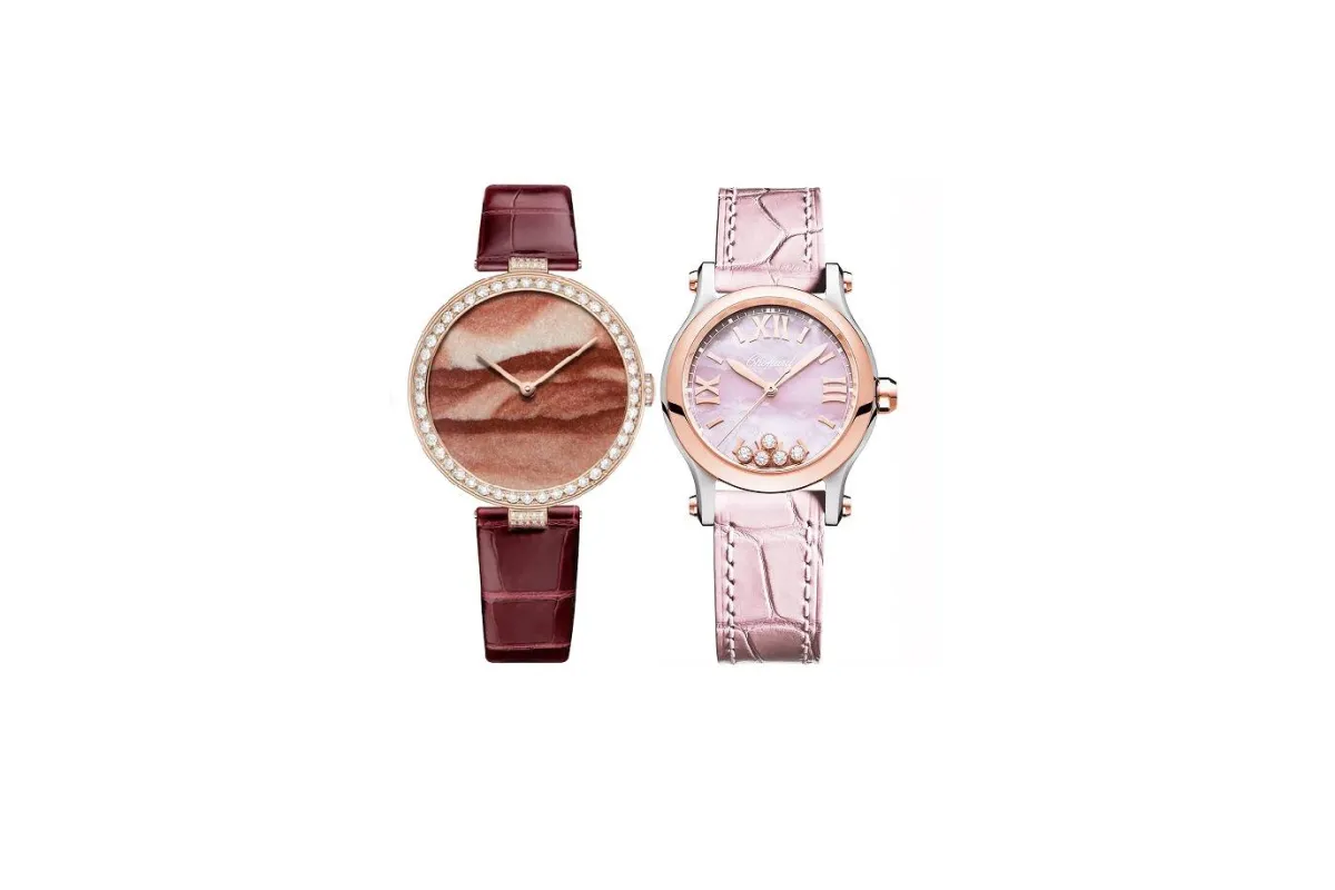 موديلات ساعات يد جلد نسائية عملية