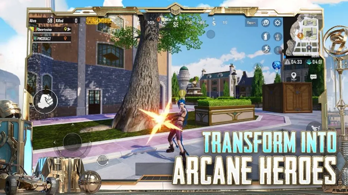 صورة من داخل لعبة بابجي