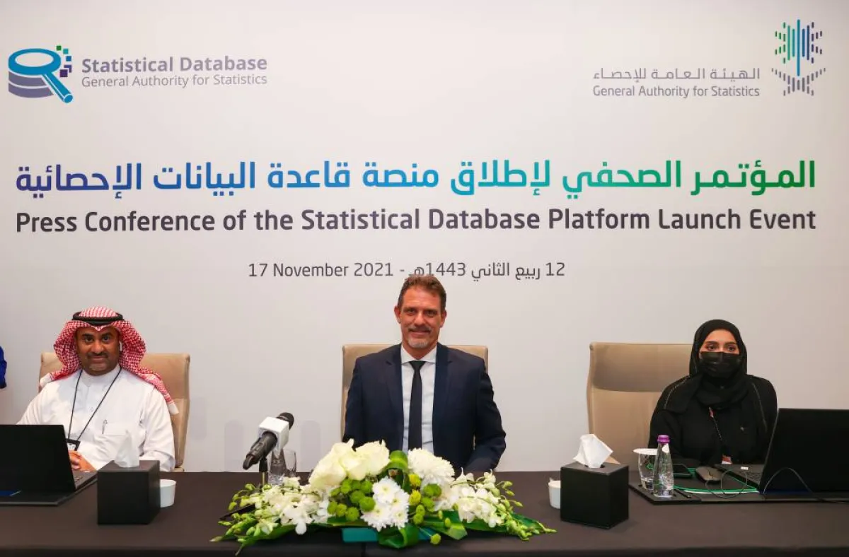الهيئة العامة للإحصاء تطلق منصة قاعدة البيانات الإحصائية - الصورة من الموقع الإلكتروني للهيئة العامة للإحصاء