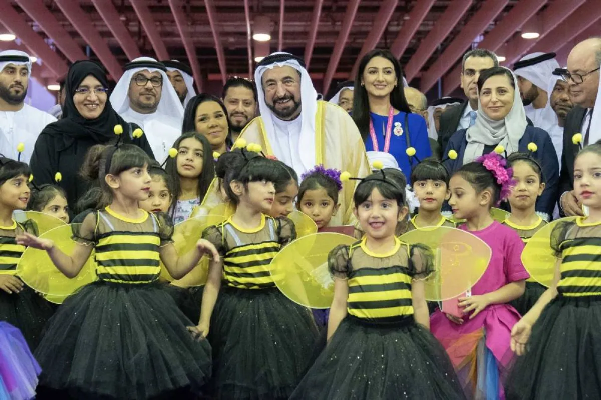 الشارقة تحصد جائزة اليونيسف- الصورة من حساب المكتب الإعلامي لحكومة الشارقة على تويتر