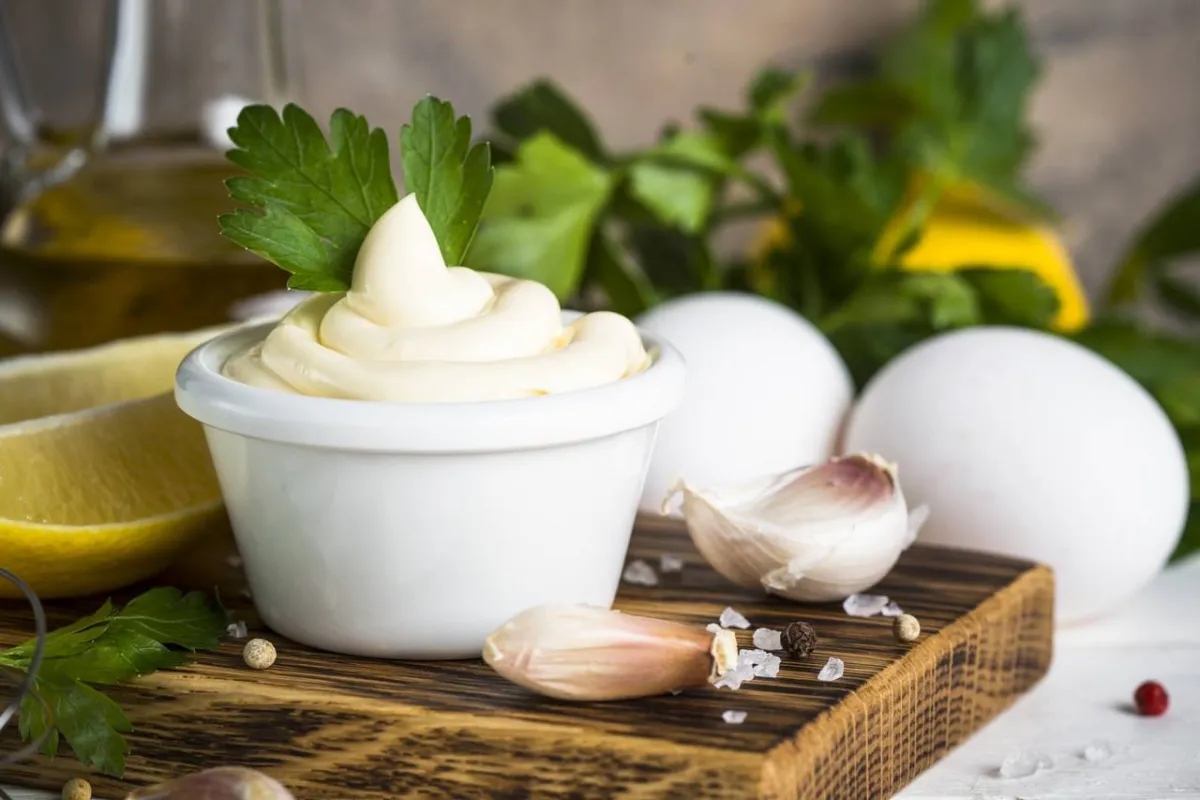 صورة لطبق مايونيز