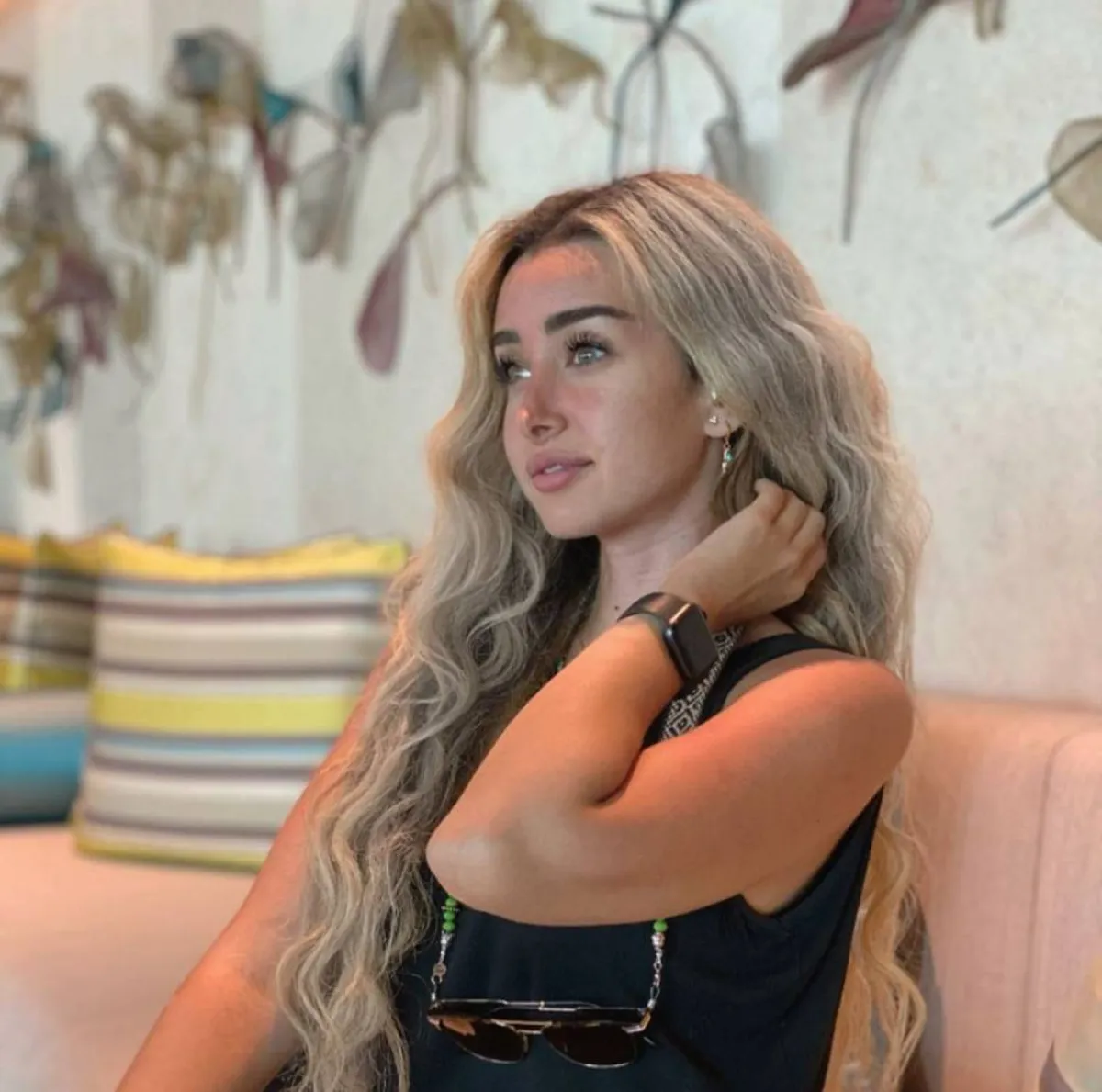 هنا الزاهد - الصورة من حسابها على انستغرام