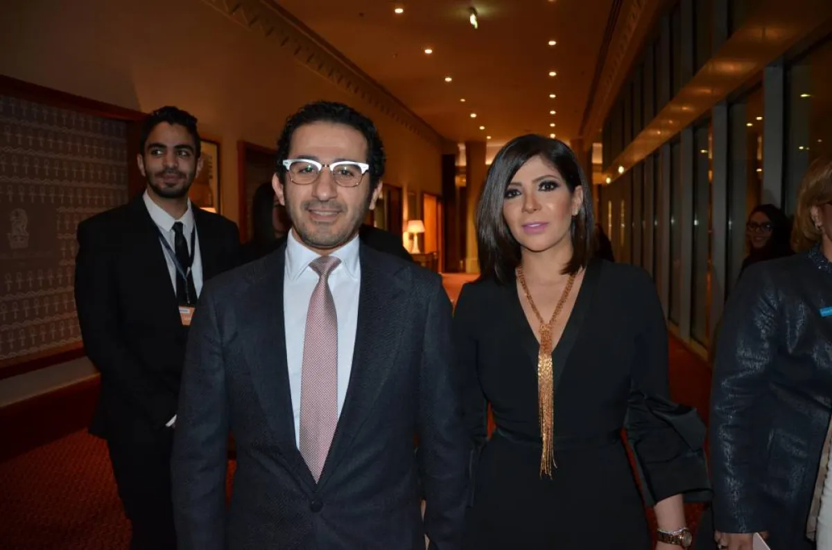 منى زكي وأحمد حلمي - الصورة من حسابها على انستغرام