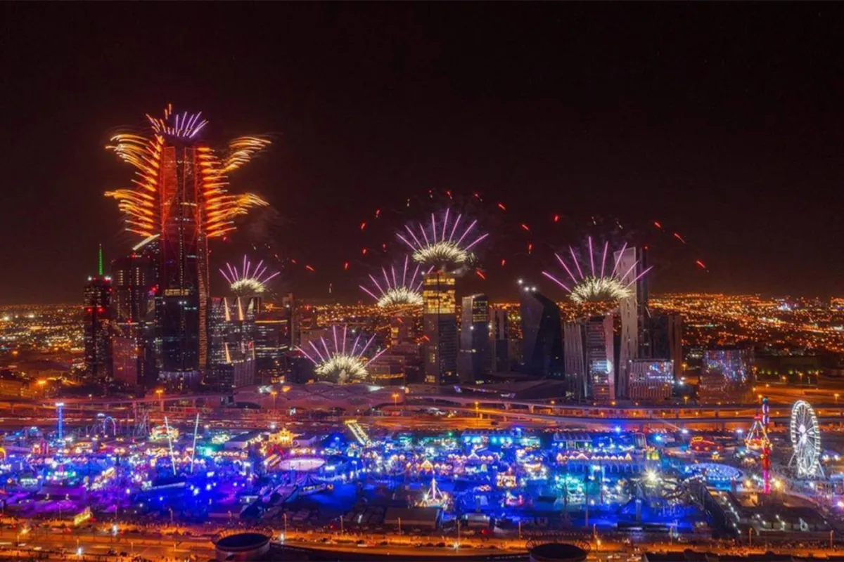 صورة تعكس بهجة موسم الرياض