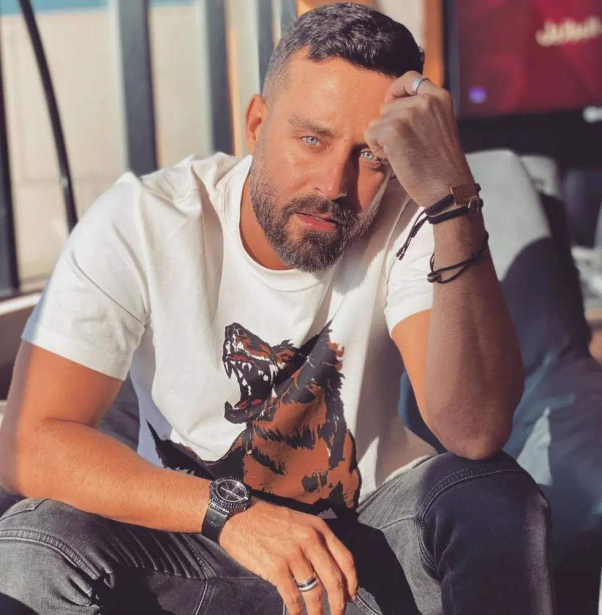 النجم سعد رمضان - الصورة من حسابه على انستغرام