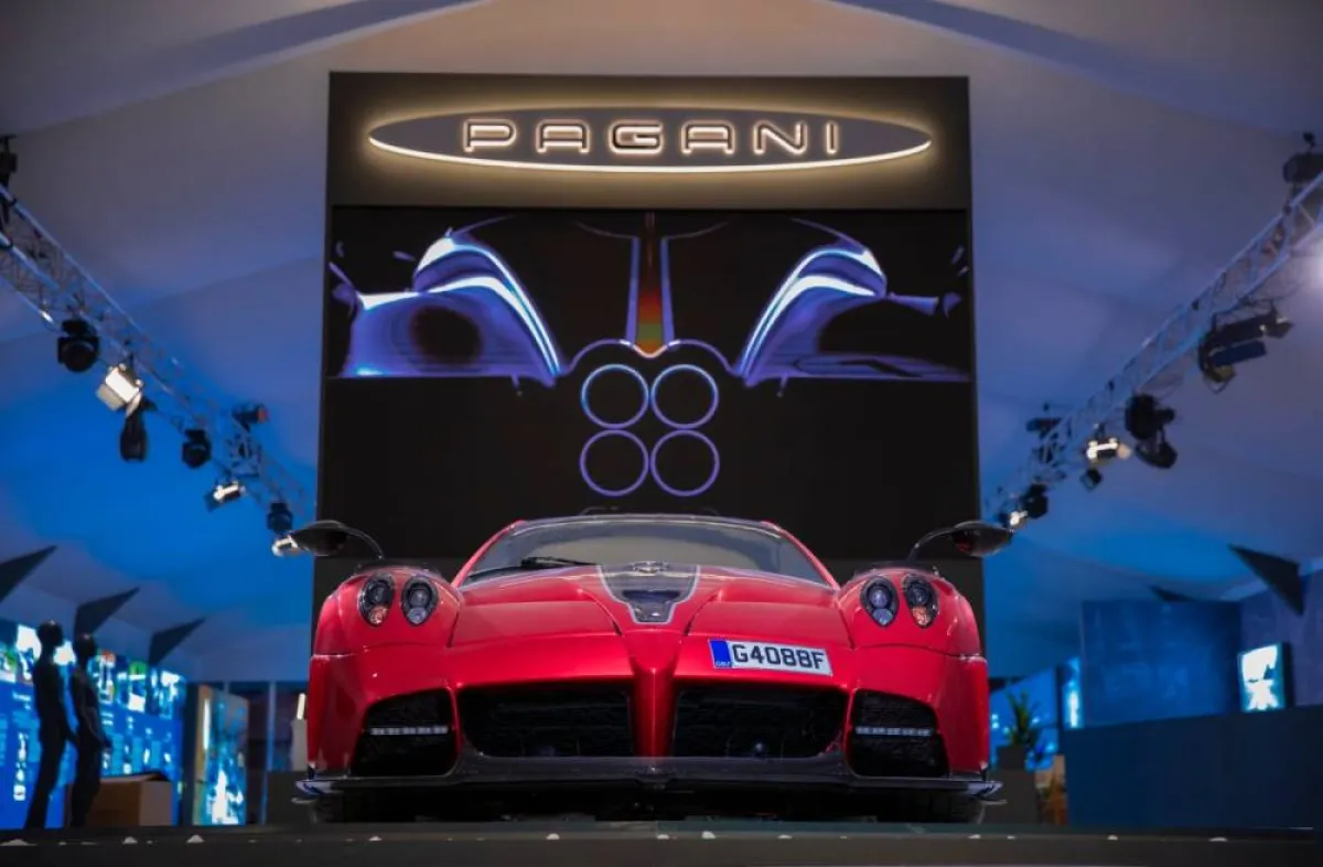 معرض السيارات - الصورة من حساب الهيئة العامة للترفيه