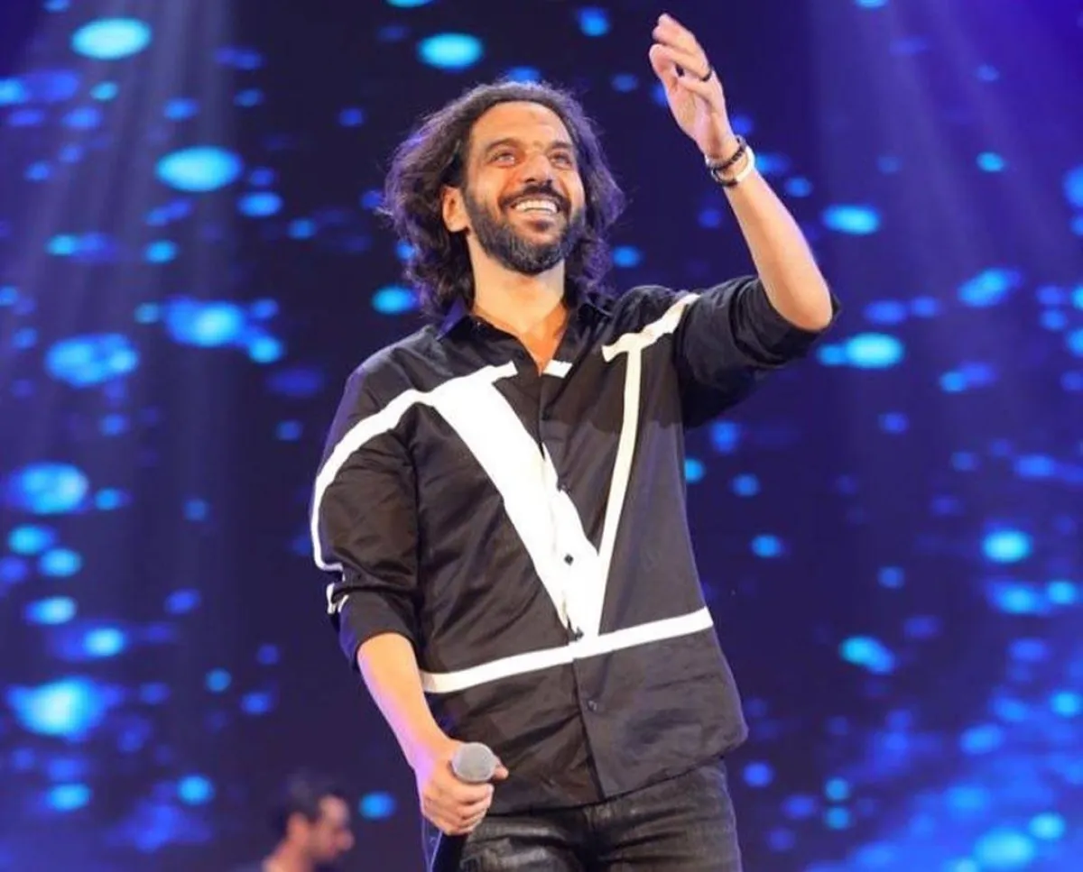 بهاء سلطان من إحدى حفلاته الغنائية - الصورة من حساب بهاء على انستغرام