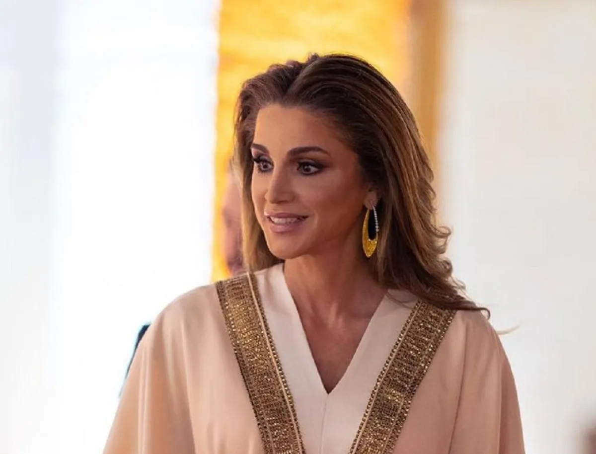 الصورة من صفحة الملكة رانيا على انستغرام