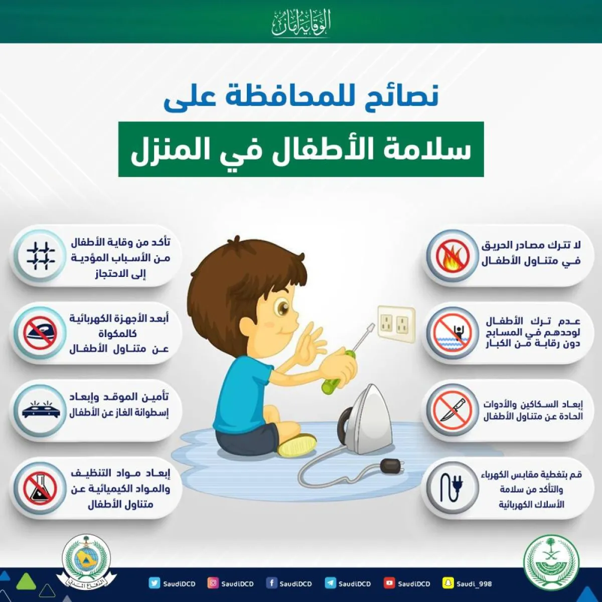 نصائح لحماية الأطفال من الخطر