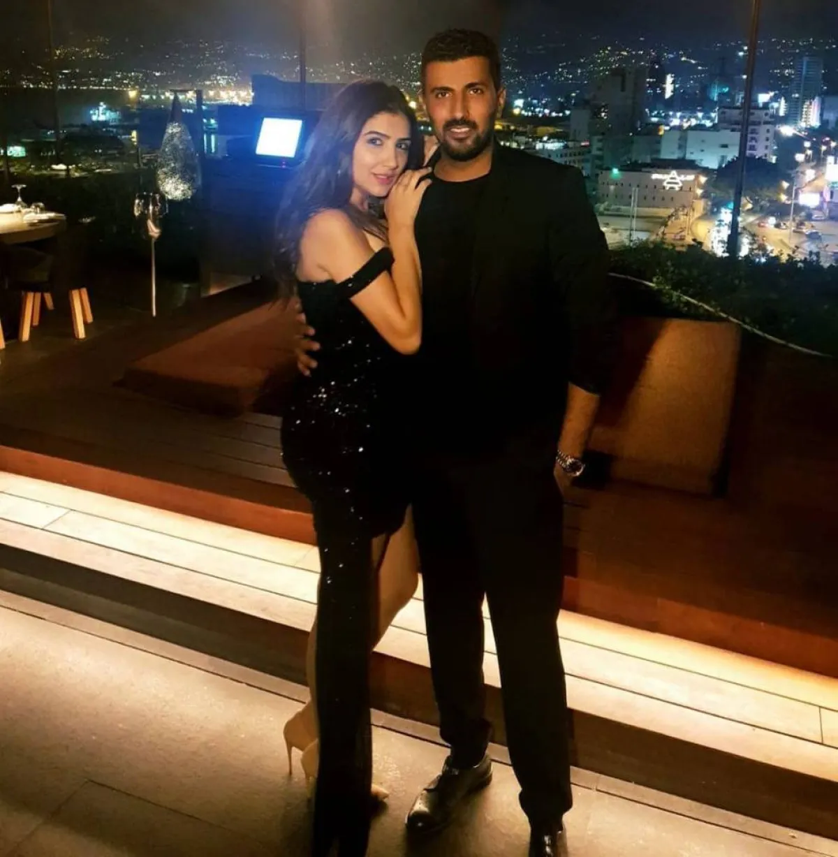 مي عمر وزوجها المخرج محمد سامي- الصورة من حسابها على انستغرام