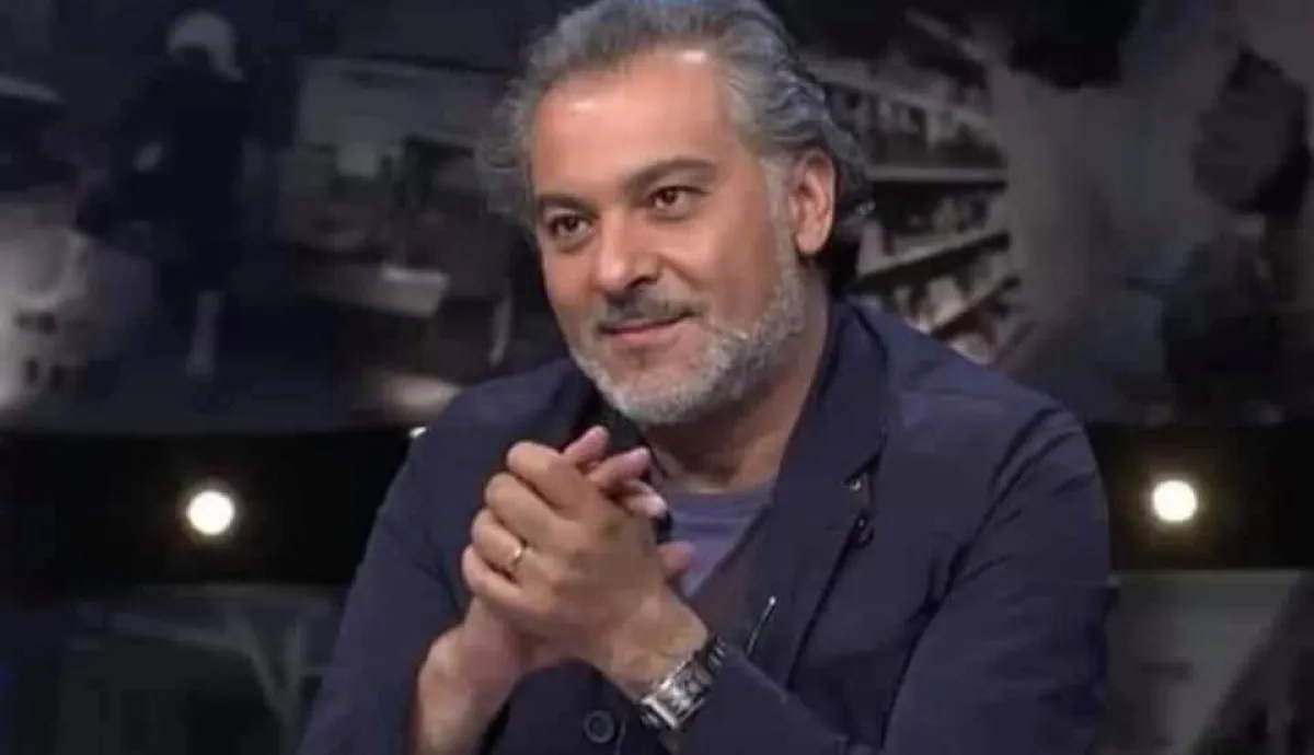 الراحل حاتم علي - الصورة من حساب الفنان طلال مارديني على فيسبوك