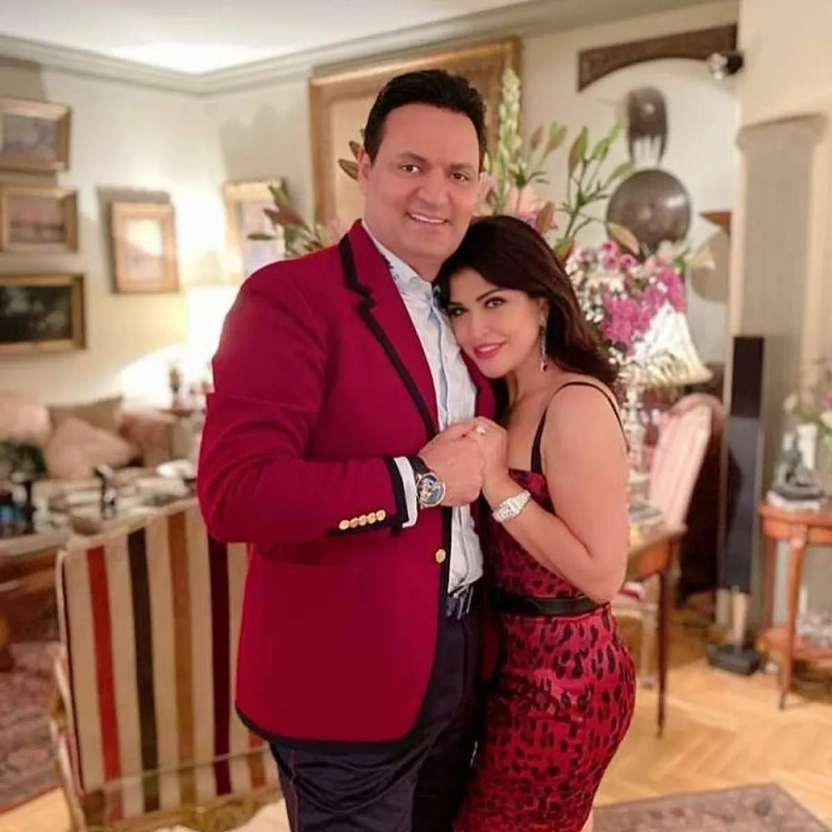 جومانا مراد وزوجها  - الصورة من حسابها على انستغرام