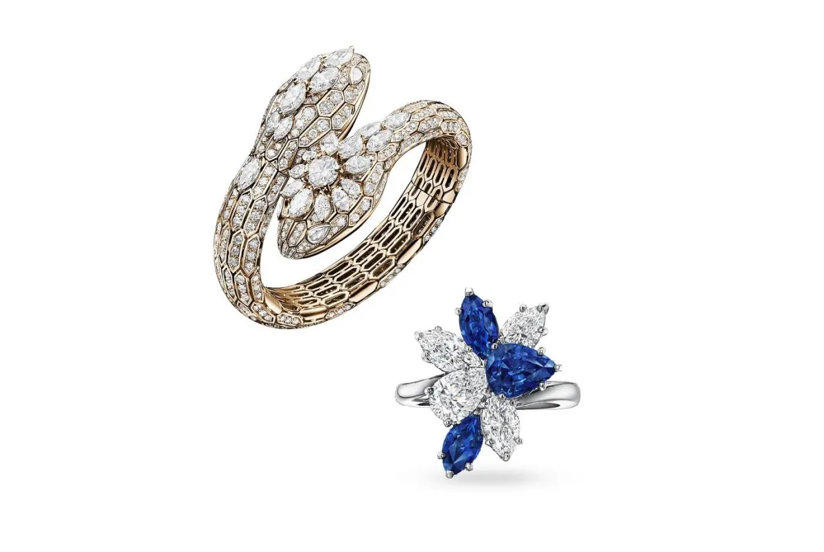 مجوهرات فخمة مرصعة بألماس وأحجار بتصميم الماركيز