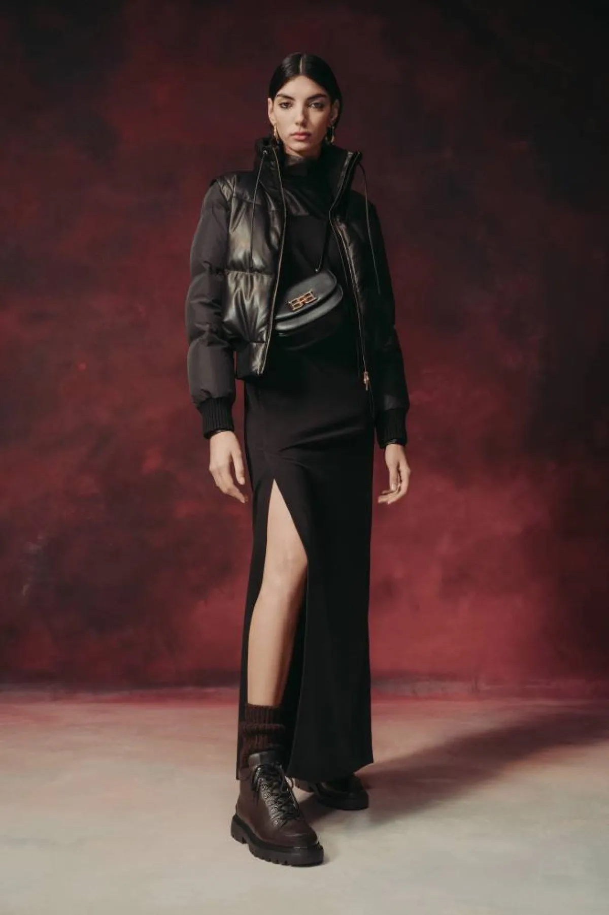 تنسيق الجاكيت البافر