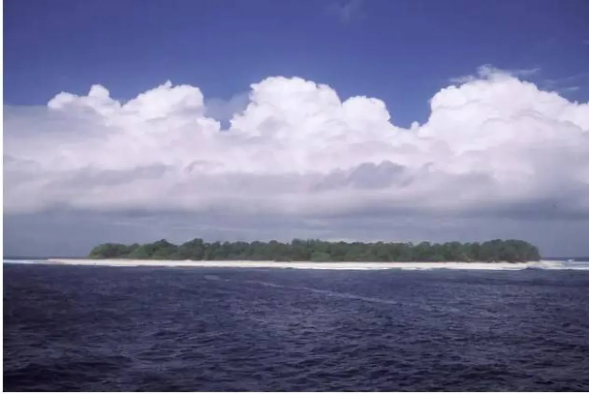 جزيرة مهجورة تدعى جزيرة فوستوك