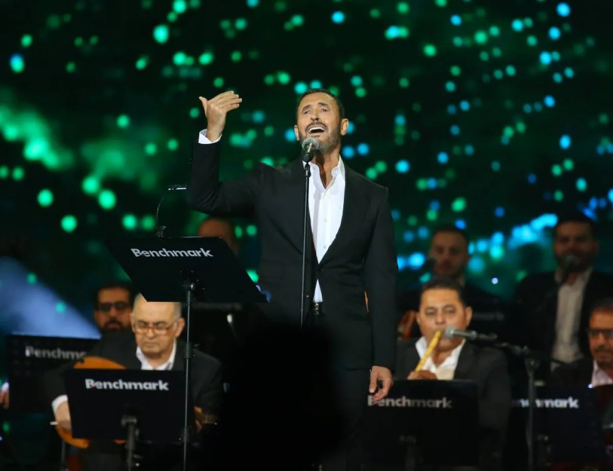 كاظم الساهر في حفل موسم الرياض