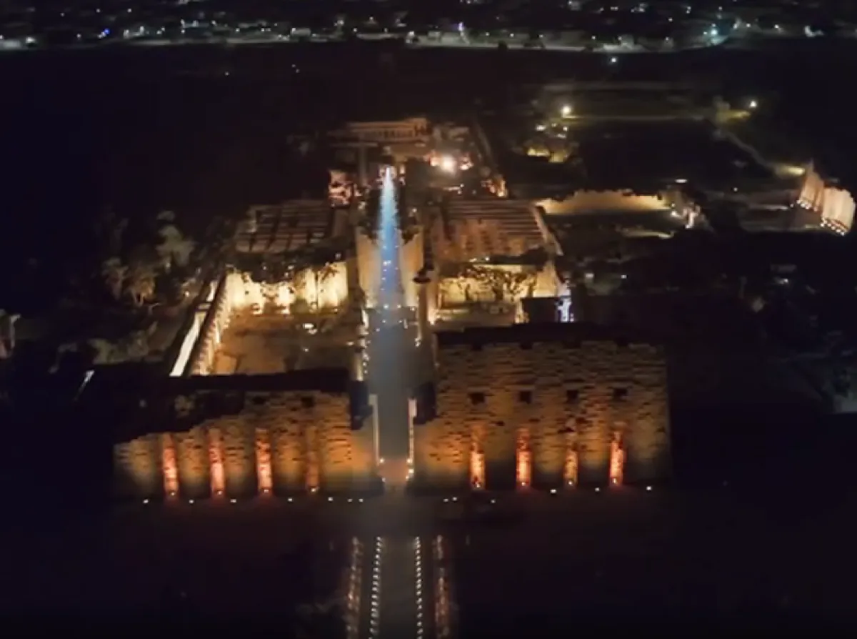 أهمية سياحية كبيرة لهذا الافتتاح. الصورة من الحساب الرسمي لوزارة السياحة والآثار المصرية على تويتر