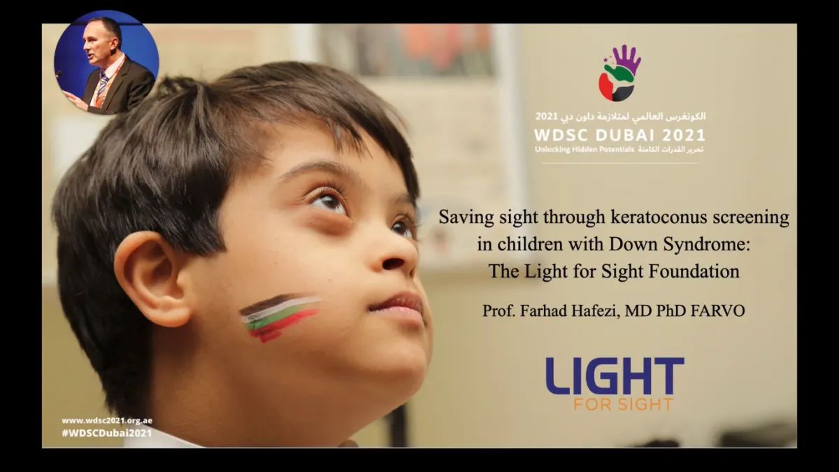 انطلاق الكونغرس العالمي لمتلازمة داون في دبي افتراضيا. الصورة من وام