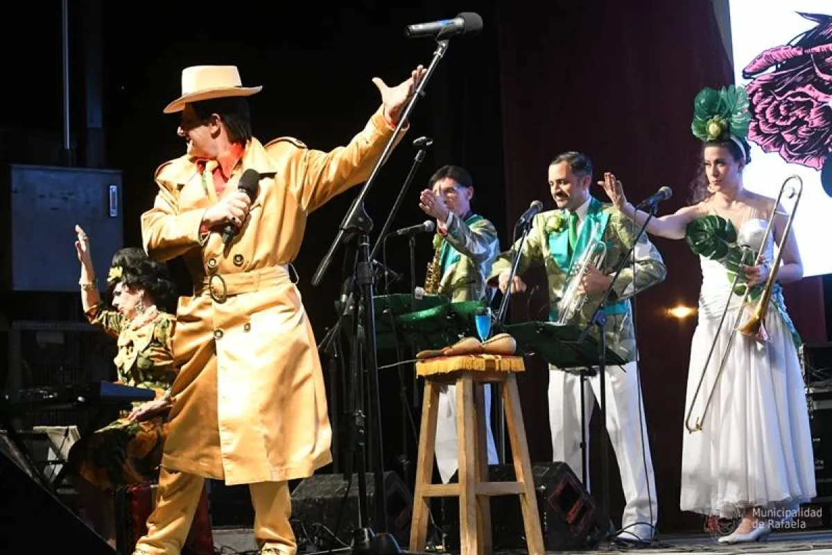 من حفل الافتتاح للمهرجان - الصورة من موقع rafaela-gob-ar
