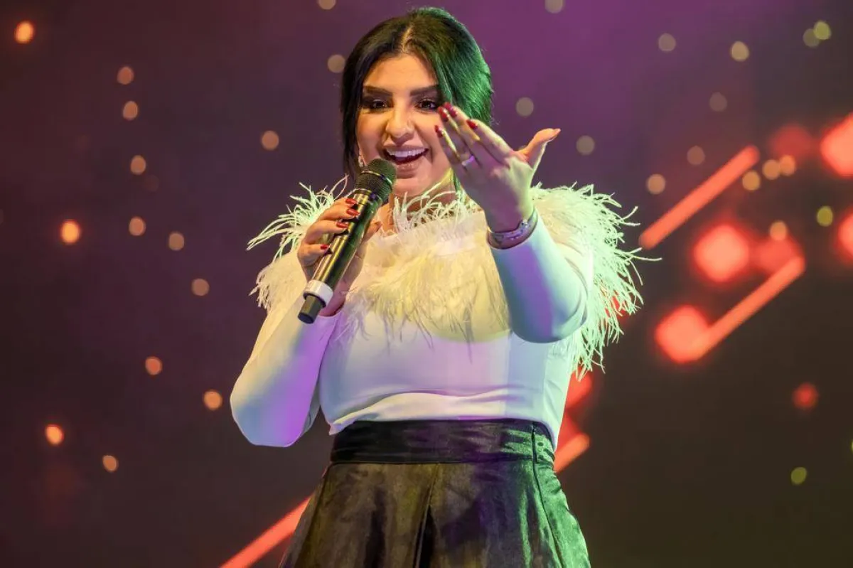 أصيل هميم من الحفل - الصورة من المكتب الإعلامي لشركة روتانا