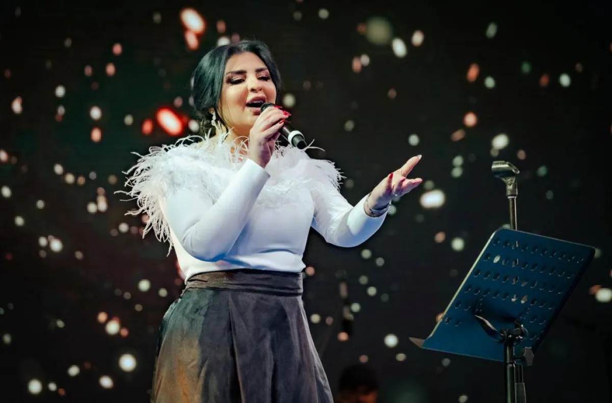 أصيل هميم من الحفل - الصورة من المكتب الإعلامي لشركة روتانا