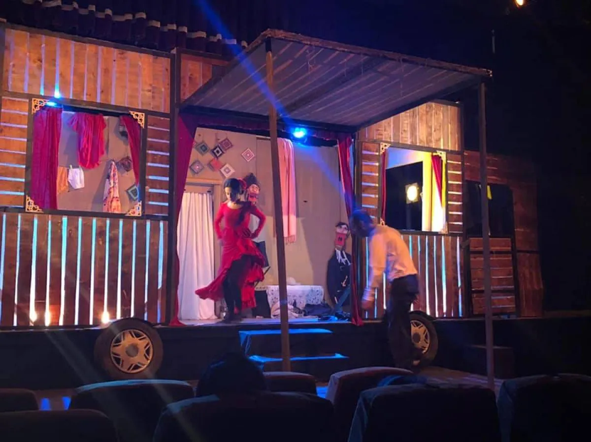 عرض آه كارميللا - الصورة من الصفحة الرسمية لفيس بوك الإدارة العامة للمسرح