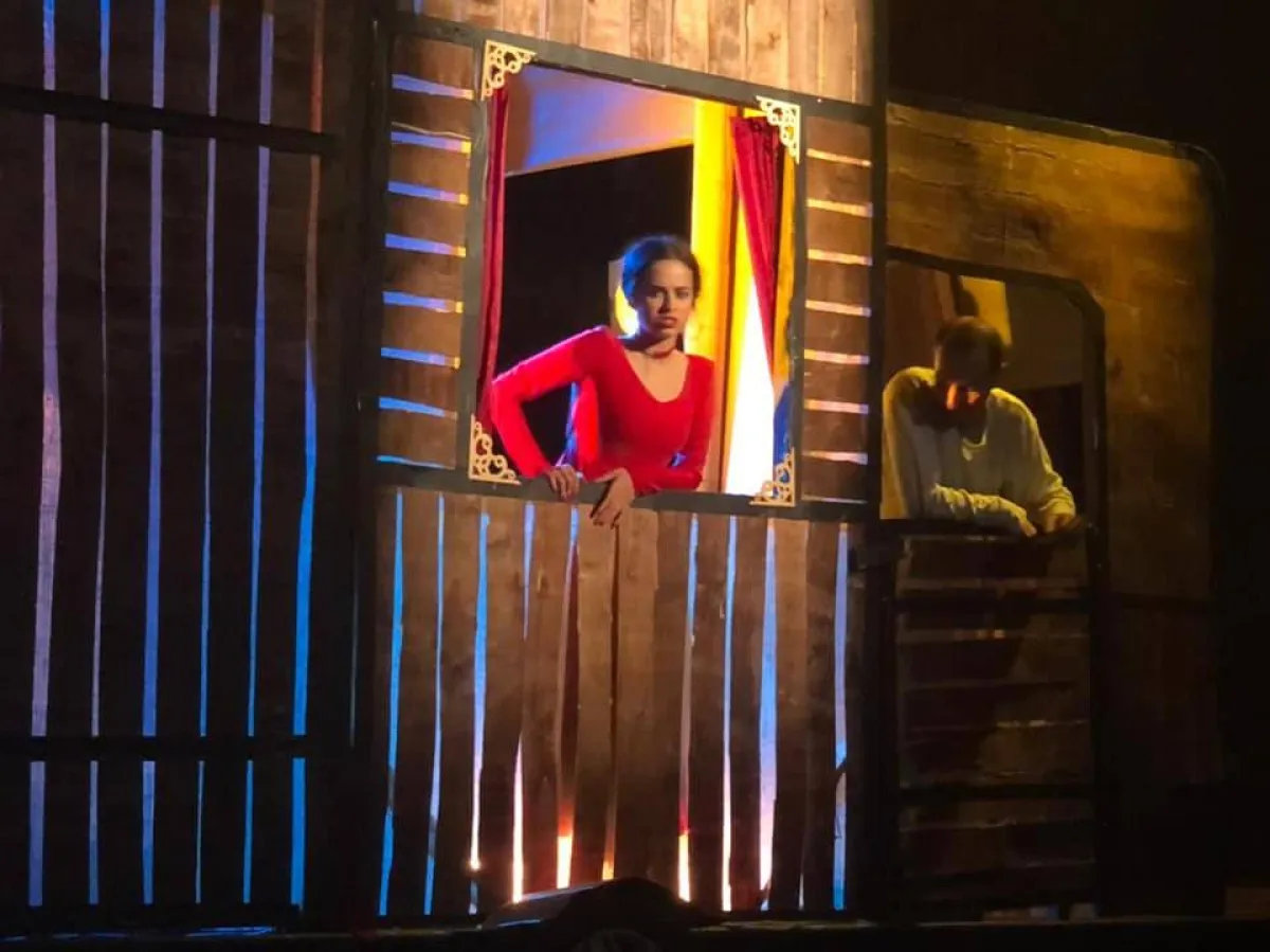 عرض آه كارميللا - الصورة من الصفحة الرسمية لفيس بوك الإدارة العامة للمسرح