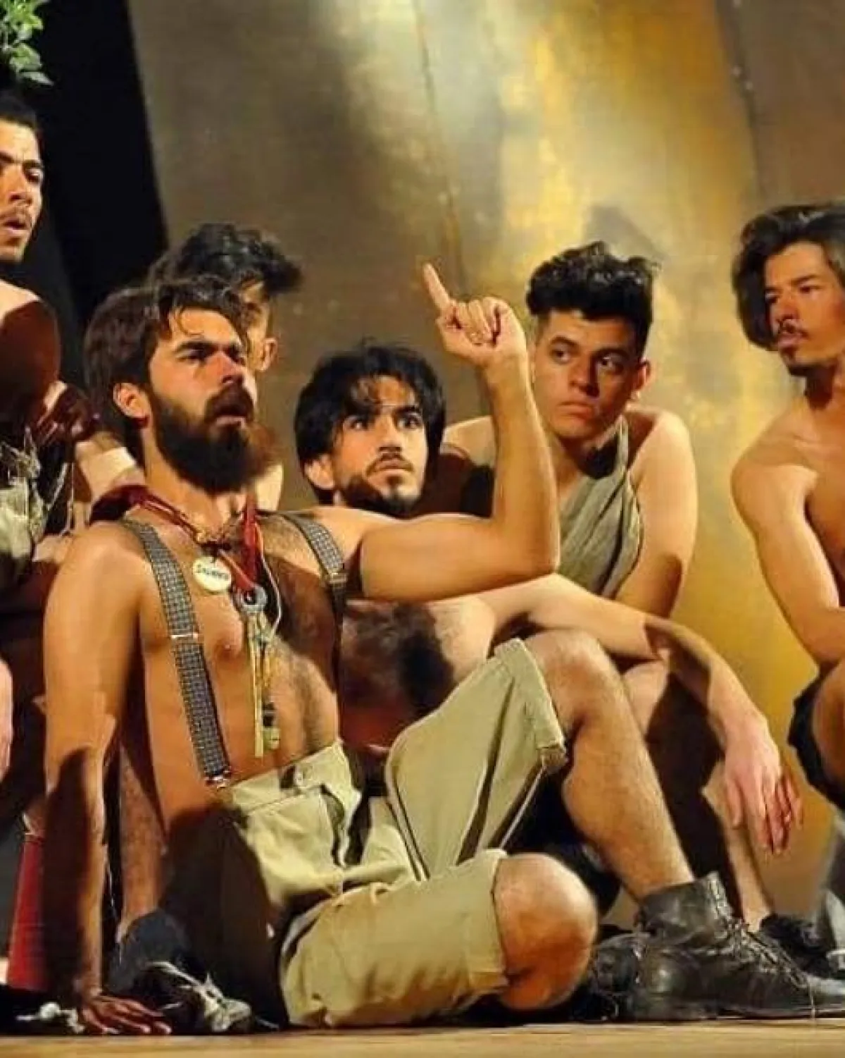 أحد العروض المشاركة -مسرحية تقاسيم على الحياة - الصورة من انستغرام مهرجان بغداد الدولي للمسرح